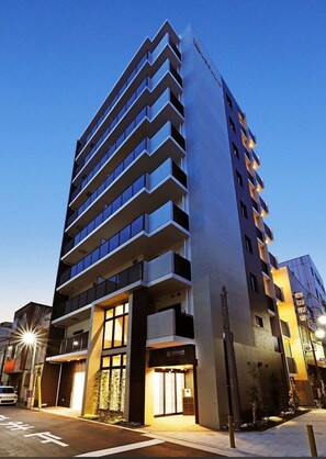 Façade de l’hébergement