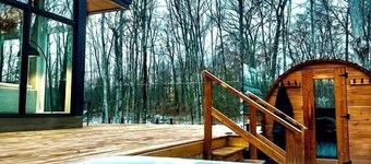 Sköv Cabin Luxury Escape | Cedar Sauna & Hot tub