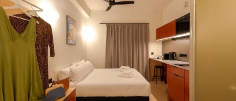 1 Schlafzimmer, Bügeleisen/Bügelbrett, kostenloses WLAN, Bettwäsche