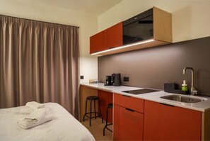 1 間睡房、熨斗/熨衫板、免費 Wi-Fi、床單