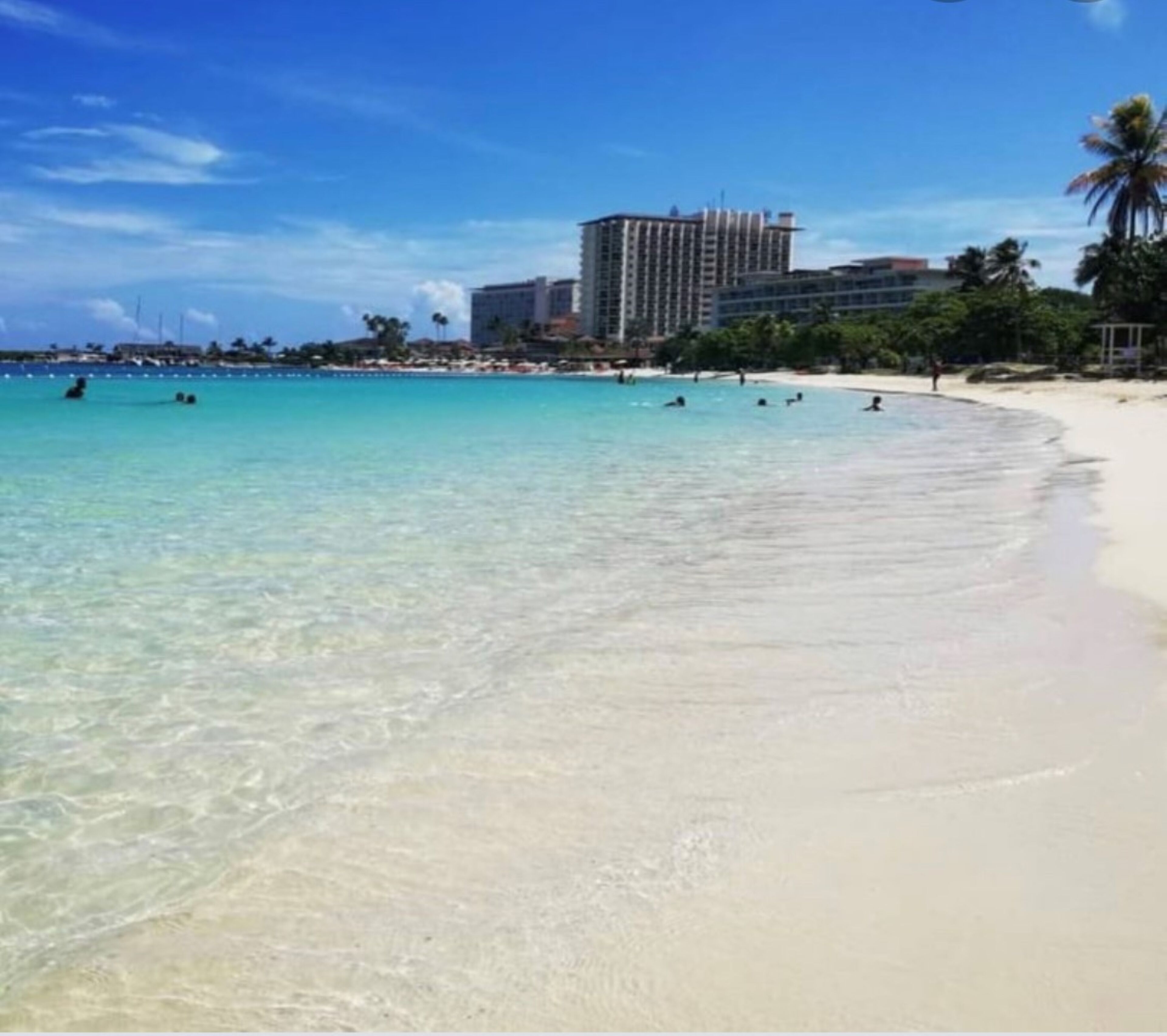 Sun-loungers, beach towels