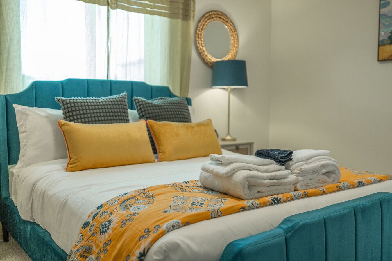 5 soverom, skrivebord, strykejern/-brett og wi-fi (inkludert)