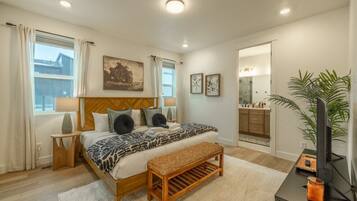 5 makuuhuonetta, työpöytä, silitysrauta/-lauta, ilmainen Wi-Fi