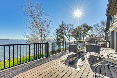 Waterfront Home w/ Boat Dock & Deck in Storm Lake!
