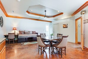 House (1 Bedroom) | Interior - Fenced Yard: Modern Barndominium in Amarillo! (Amarillo)