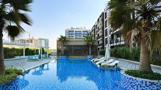 Apartment | 1 bedroom - Stylish 1BR Apt w Pool in JVC nr Dubai Sports City (Dubai)