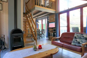 House | Living room - Ferienhaus im Ferienpark Mirow (Mirow)