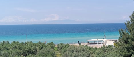 Villa, 2 chambres, balcon | Plage