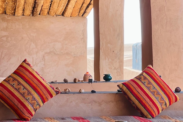Twin Room, Patio, Desert View | Terrace/patio
