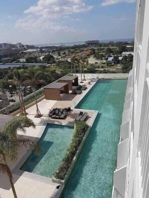 Apartment, 1 Schlafzimmer, Poolblick | Pool