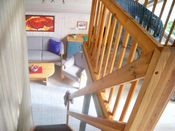 House | Living room - Ferienhaus im Skandinavischen Stil (Mirow)