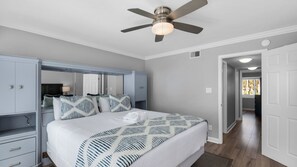 3 chambres, bureau, fer et planche à repasser, Wi-Fi gratuit