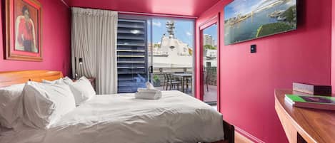 1 chambre, fer et planche à repasser, Wi-Fi, literie fournie