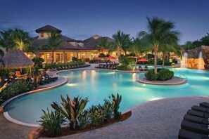 Pool - Lely, Naples home with The Players Club at Lely Resort Amenities (Naples)