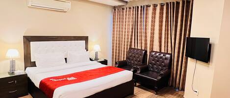 Doppel- oder Zweibettzimmer, Stadtblick