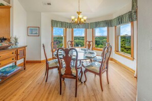 Dining - Soundside Dog Friendly Home w/ Pool, Elevator, Hot Tub, Game and Media Rooms (Avon)