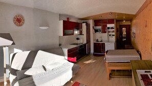 Living area - 2nd floor, balcony, 48m², Villard de Lans (Corrençon-en-Vercors)
