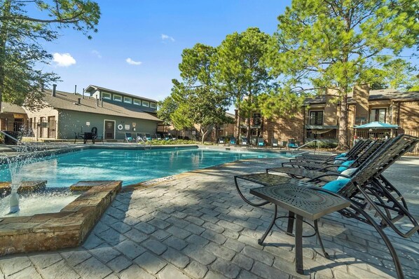 Pool - Landing | Stylish 2BD, Pool, Gym (Denton)