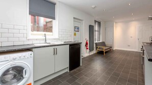 Standard House, 4 Bedrooms | Desk, laptop workspace, iron/ironing board, WiFi (free) - Enjoy Blackpool (Blackpool)