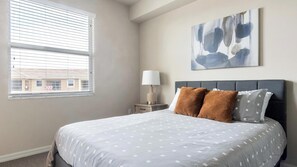 1 bedroom, desk, iron/ironing board, WiFi
