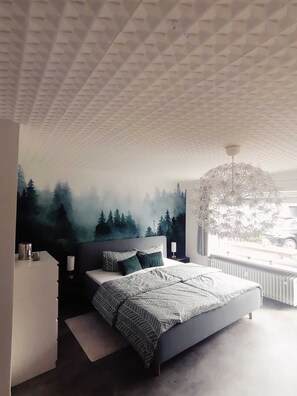 1 habitación, wifi y ropa de cama
