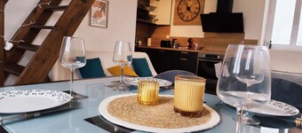 Charming 2-bedroom apartment in pleasant Compiègne with WiFi