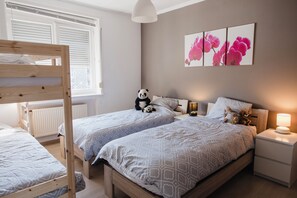 2 chambres, fer et planche à repasser, Wi-Fi gratuit