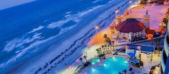 Breathtaking 2BR condo with Private Oceanfront Balcony @ Wyndham Ocean Walk Resort