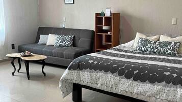 1 sovrum, wi-fi och sÀngklÀder