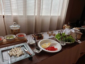 Desayuno buffet todos los días (con cargo)