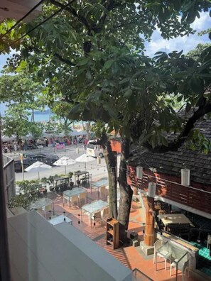 Deluxe Double Room, Partial Sea View | View from room - The Taksim Patong Beach Hotel (Patong)
