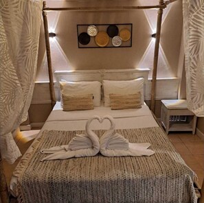 Deluxe Double Room, Partial Sea View | Egyptian cotton sheets, premium bedding, memory foam beds, minibar - The Taksim Patong Beach Hotel (Patong)