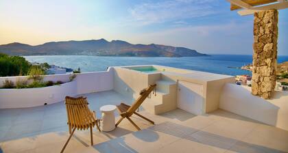 Leros Seaview with Jacuzzi