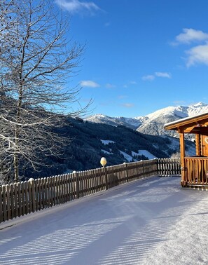 Apartment | View from property - Apartment in Zillertal Near Ski Slopes (Gerlosberg)