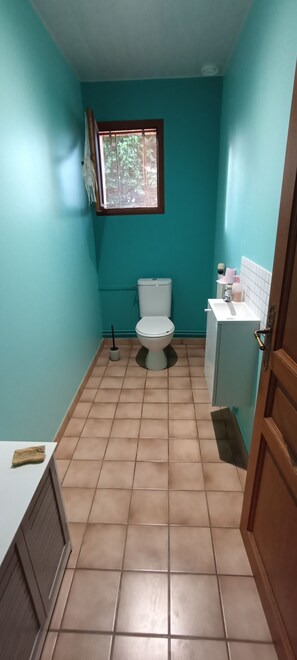 Shower, hair dryer, towels, toilet paper - Chez le Jean (Oussières)