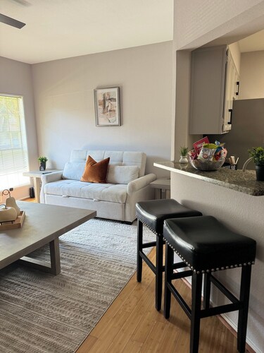 Charming 1-bedroom condo with WiFi, AC in brilliant Dallas