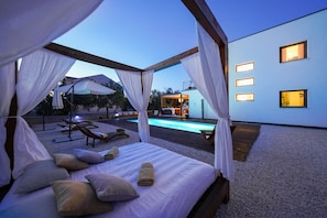 Una piscina climatizada