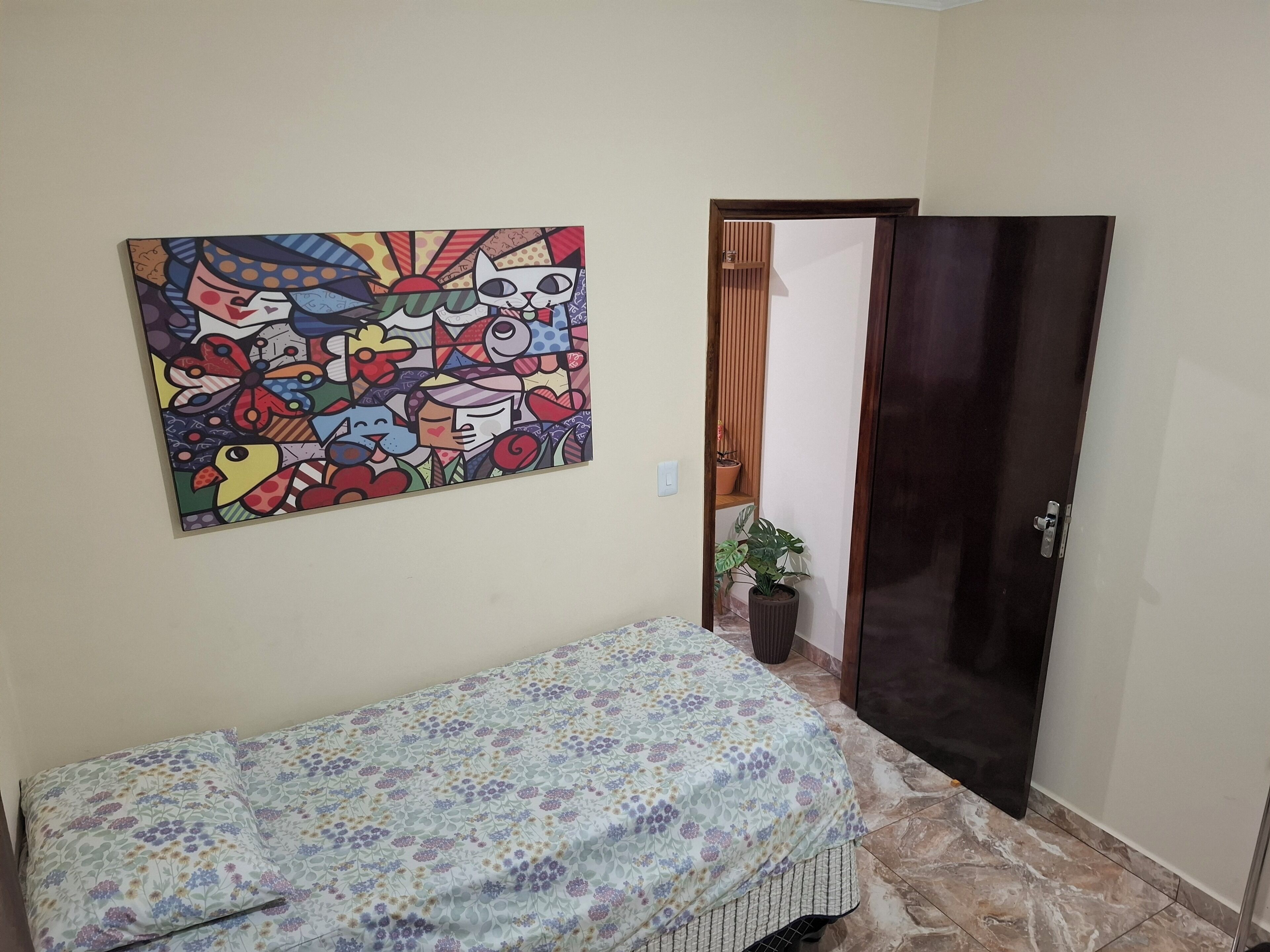 1 habitación, wifi y ropa de cama 