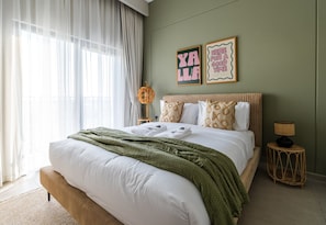 2 bedrooms, desk, iron/ironing board, free WiFi