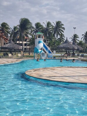 Pool - Aquaville Apartment on Porto das Dunas Beach (Porto das Dunas Aquiraz)