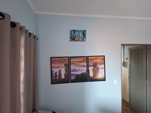 1 bedroom, desk, iron/ironing board, WiFi