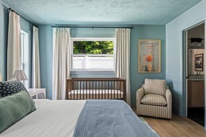 4 soverom, strykejern/-brett, reiseseng for barn og wi-fi