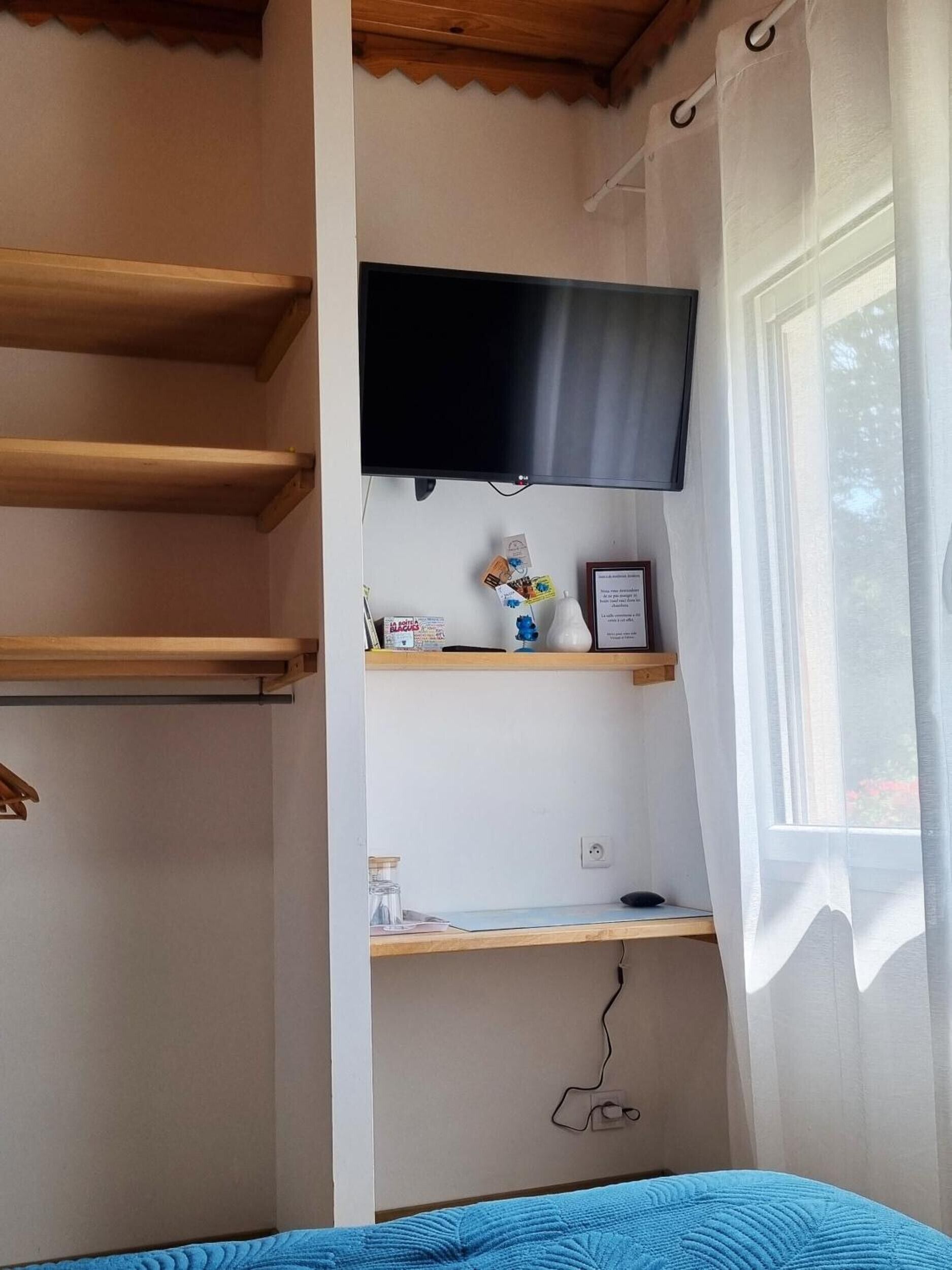 1 chambre, Wi-Fi gratuit, draps fournis