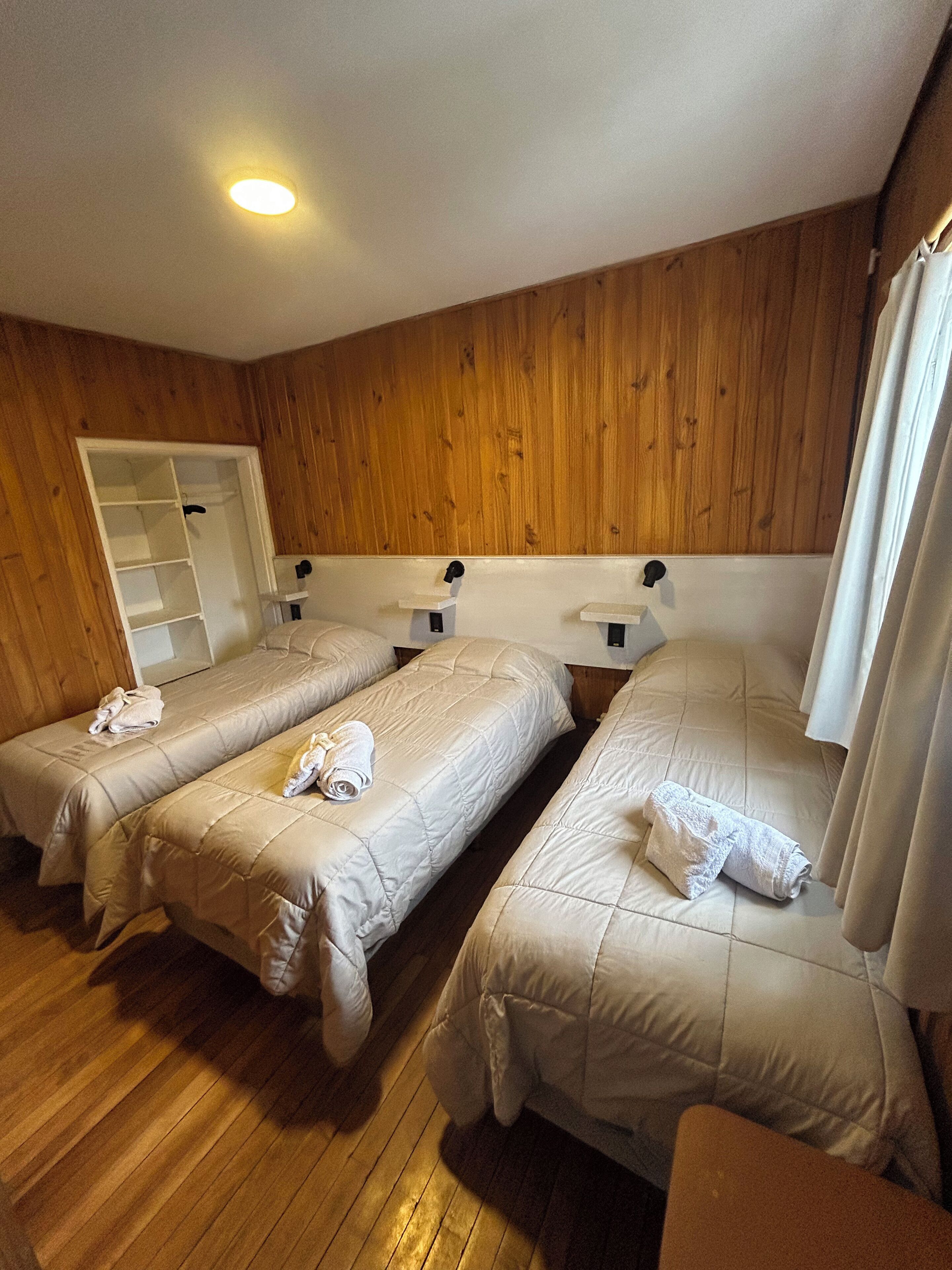 Free WiFi, bed sheets