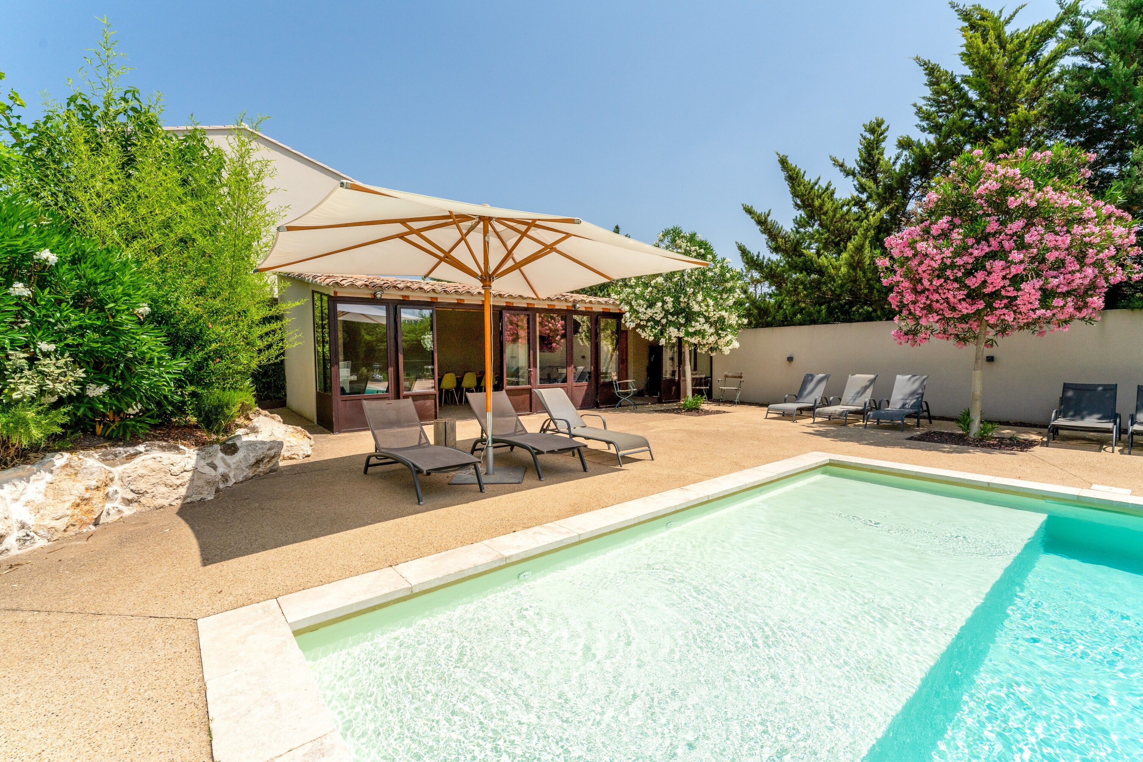 Piscine chauffée
