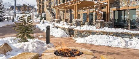 Enceinte de l’hébergement