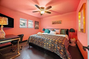 2 chambres, bureau, fer et planche à repasser, Wi-Fi gratuit
