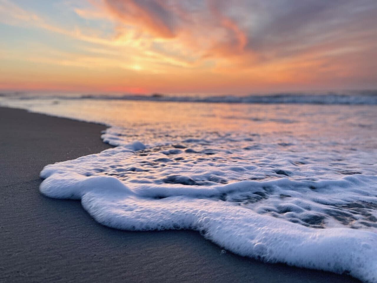 Tæt på stranden