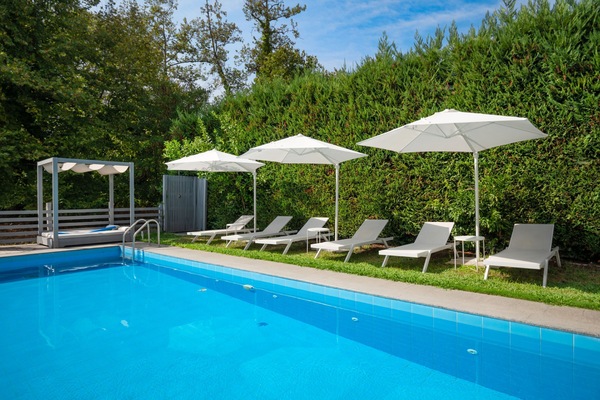 Sundeck by the poolside