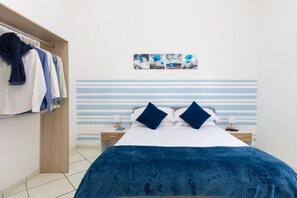 1 bedroom, in-room safe, iron/ironing board, travel cot